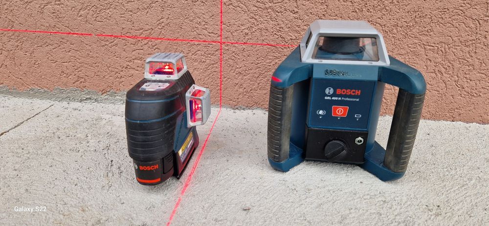 Bosch nivela rotativa cu linii