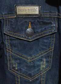 Стильная мужская джинсовка от "Frankie Morello" Italy original на 48 р