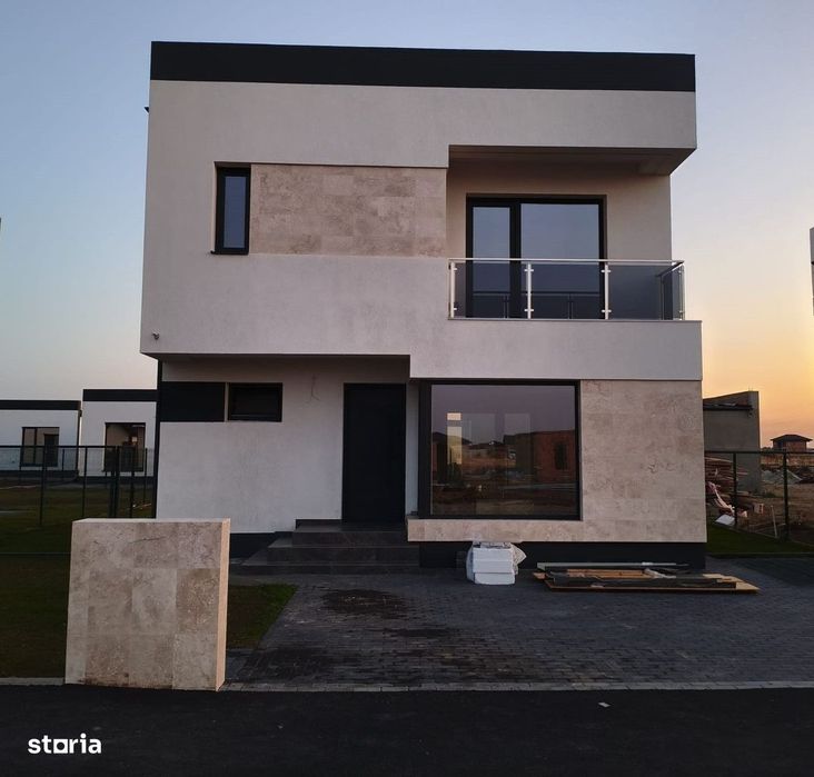 Vila 4 camere, incalzire in pardoseala – Rate la dezvoltator