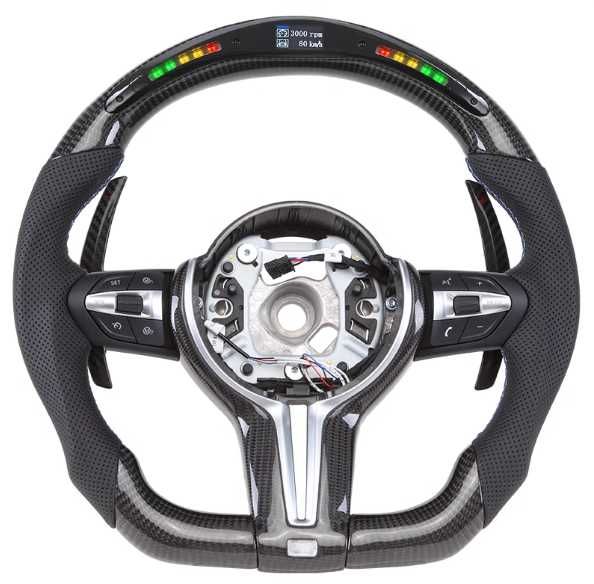 Карбонов M Спортен Волан BMW F20/F22/F30/F31/F32/F33/F36/F87/M2/F80/M3