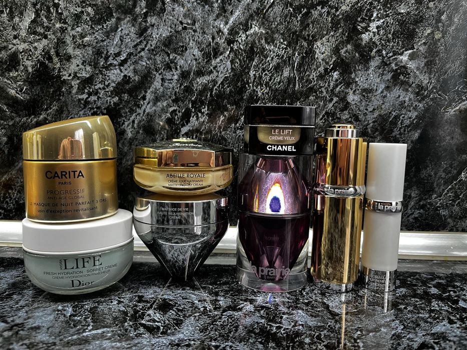 Продукти за лицеLa prairie,Dior и други