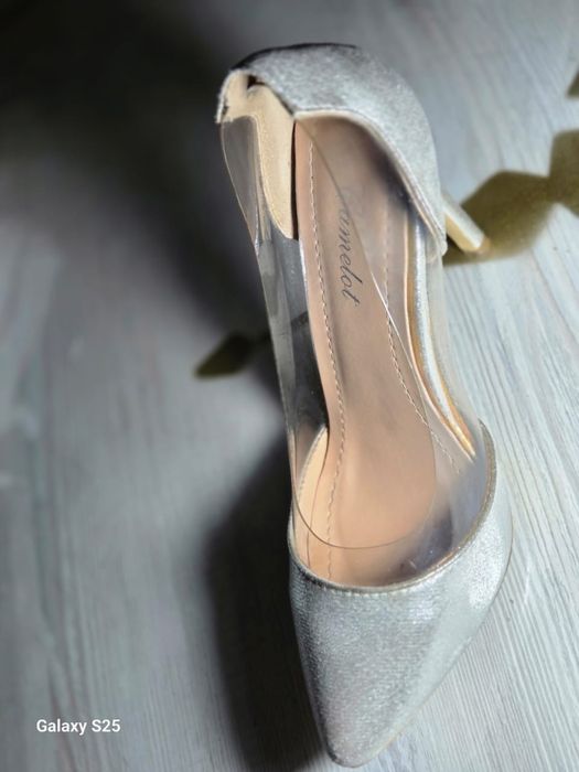 Туфли серый женский