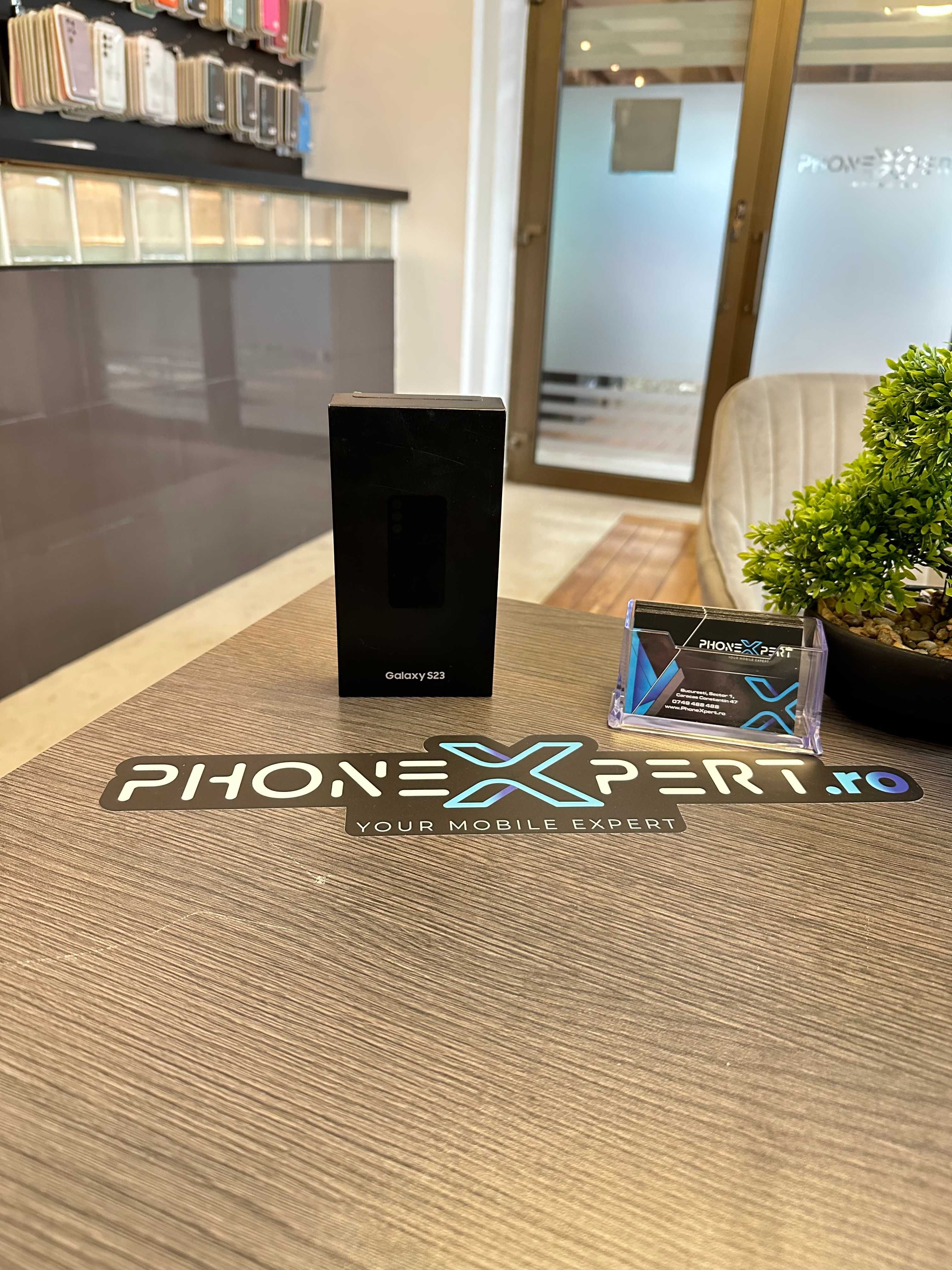 PhoneXpert - Samsung S23 128GB Phantom Black -Nou