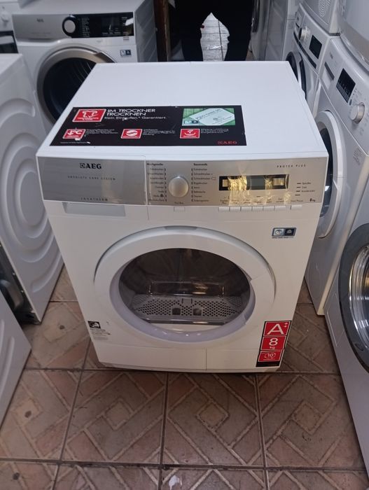Сушилня с термопомпа АЕГ Aeg Protex Plus A++ 8кг 2 години гаранция!