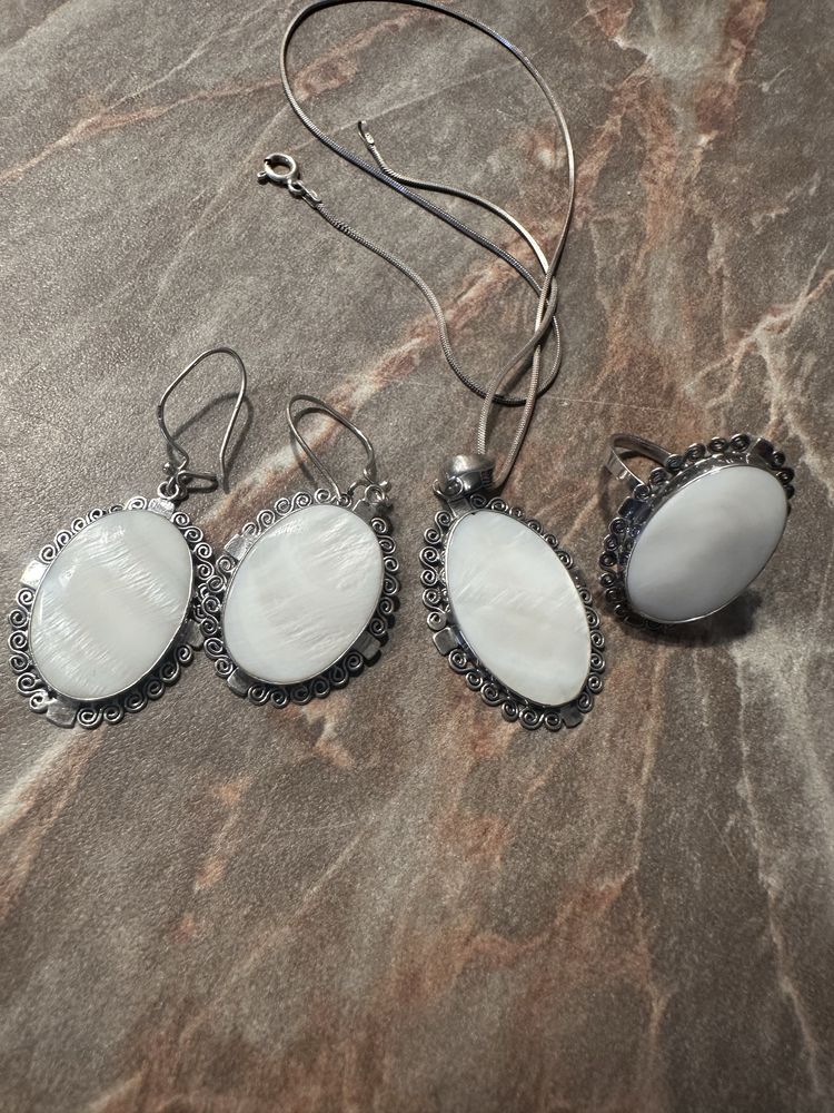 Set vintage din argint