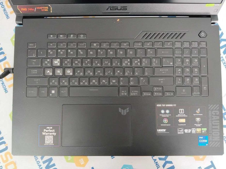 Продаётся: Asus TUF Gaming F17