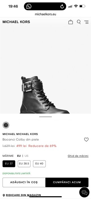 Bocanci mickael kors