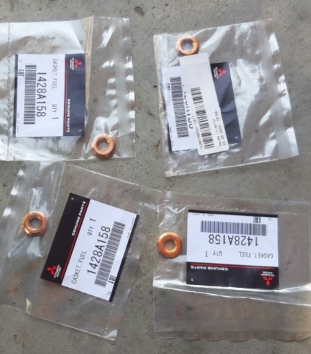 Saibe +suruburi injectoare originale noi mitsubishi asx senzor de pres