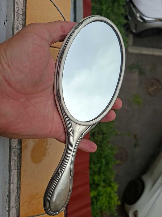 oglinda vintage argint masiv