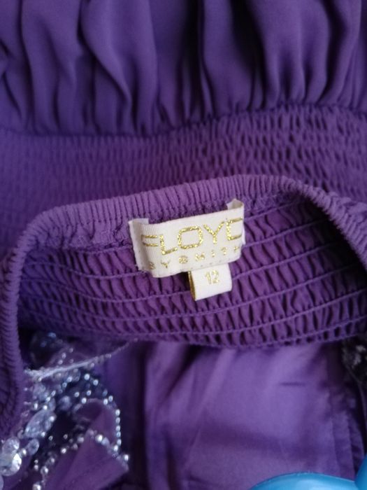 Rochie de ocazie mov Floyd by Smith