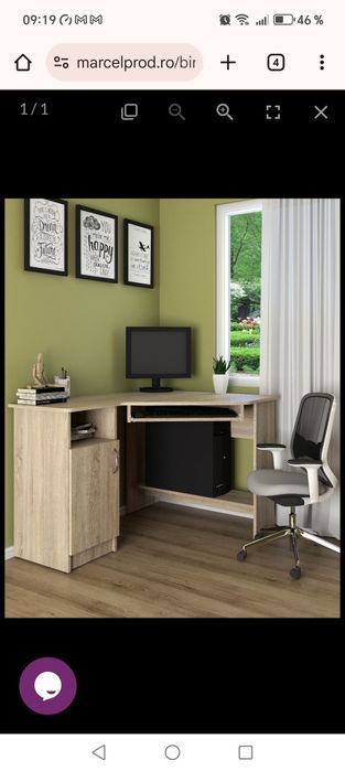 Birou colt Marcel prod SU 14 cu modificari