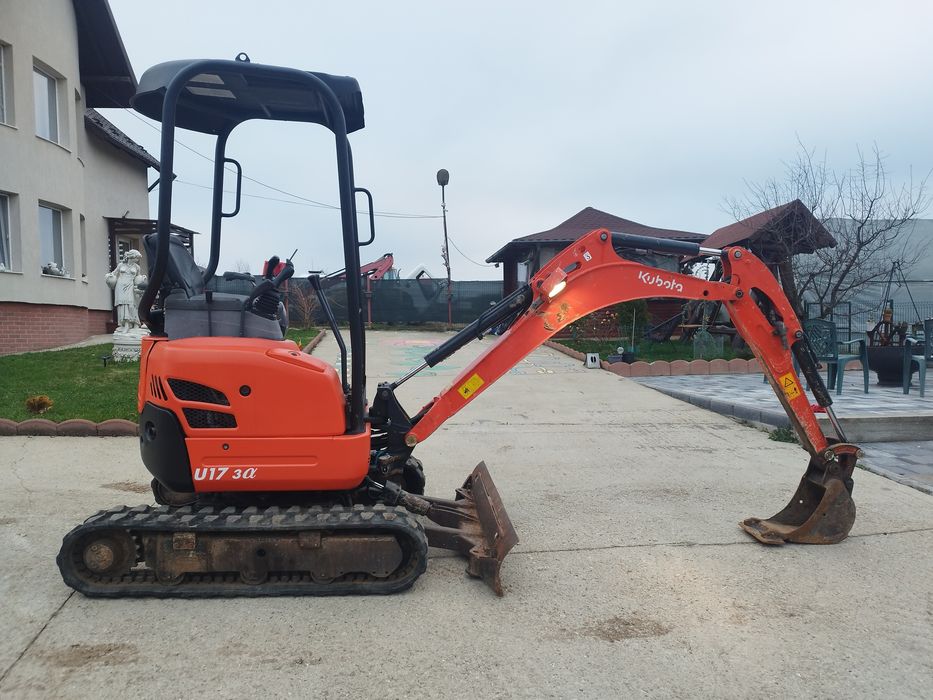Miniexcavator kubota 2017
