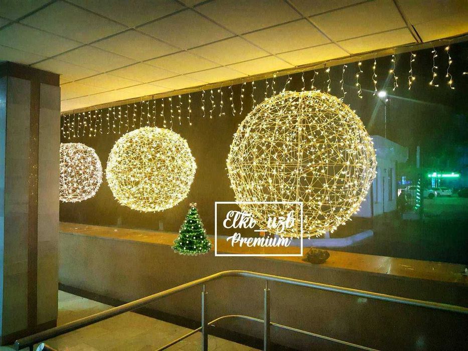 Шар объемный 3D  ( Led ) Подарочные коробки 3D