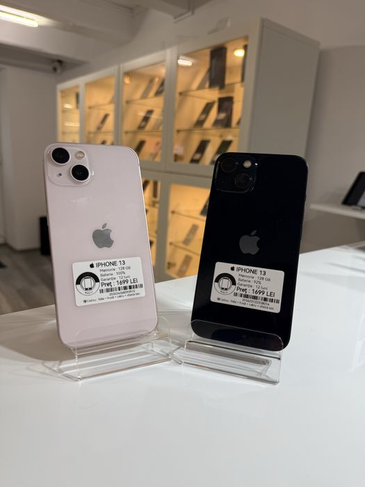  iPhone 13 pink si black 128 gb  ! Garantie 12 luni + cadou