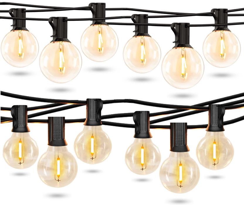 Ghirlanda Luminoasa Decorativa LED, 16.5m, 30+1 becuri LED G40 incluse