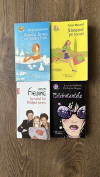 Set patru carti fictiune - comedii romantice genul “Chic lit”