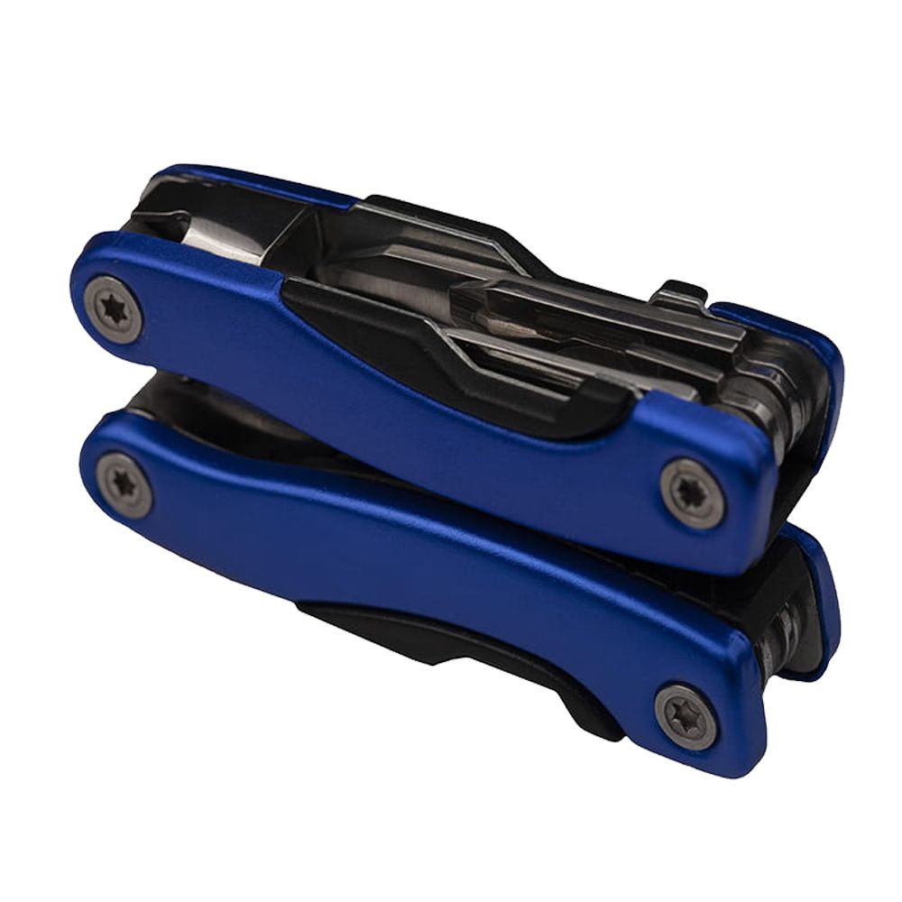 Cleste multifunctional Survival Instict, 9 functii, 14 cm, albastru