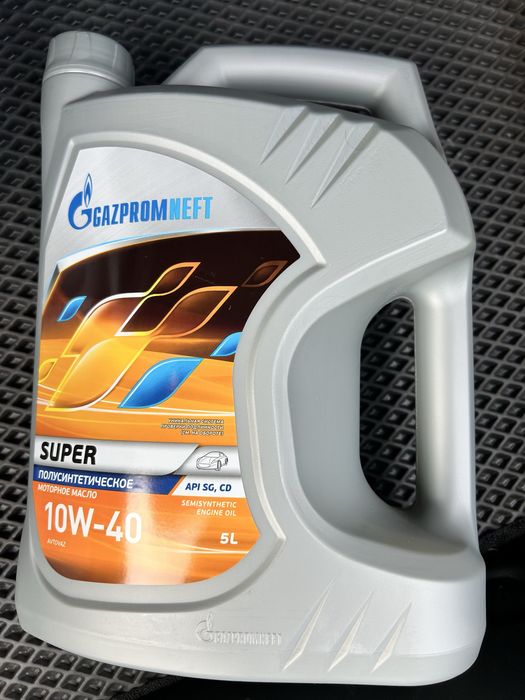 Моторное масло Полусинтетическое Gazpromneft Super 10W-40 4 л