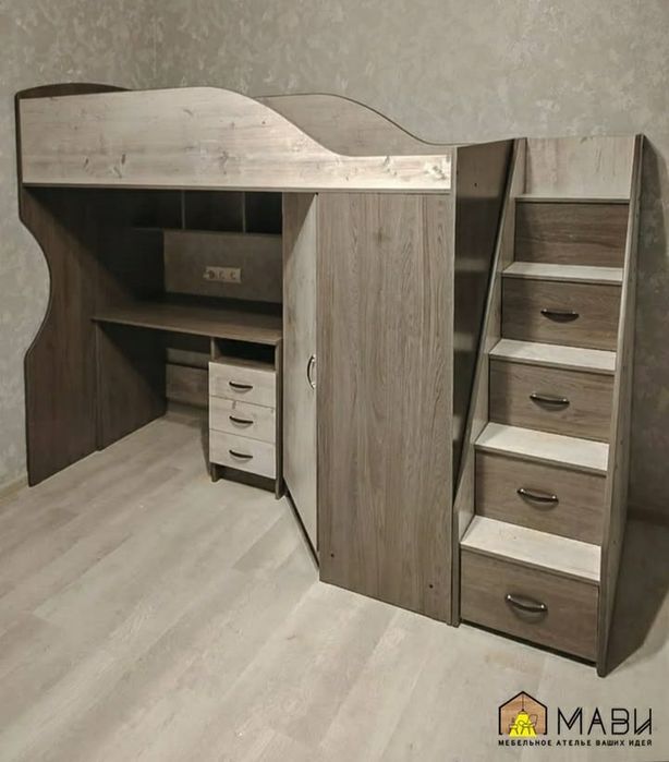 Кровать - Чердак. Матрас в подарок!