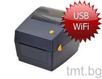 Етикетен безжичен баркод принтер DT427B Wi-Fi