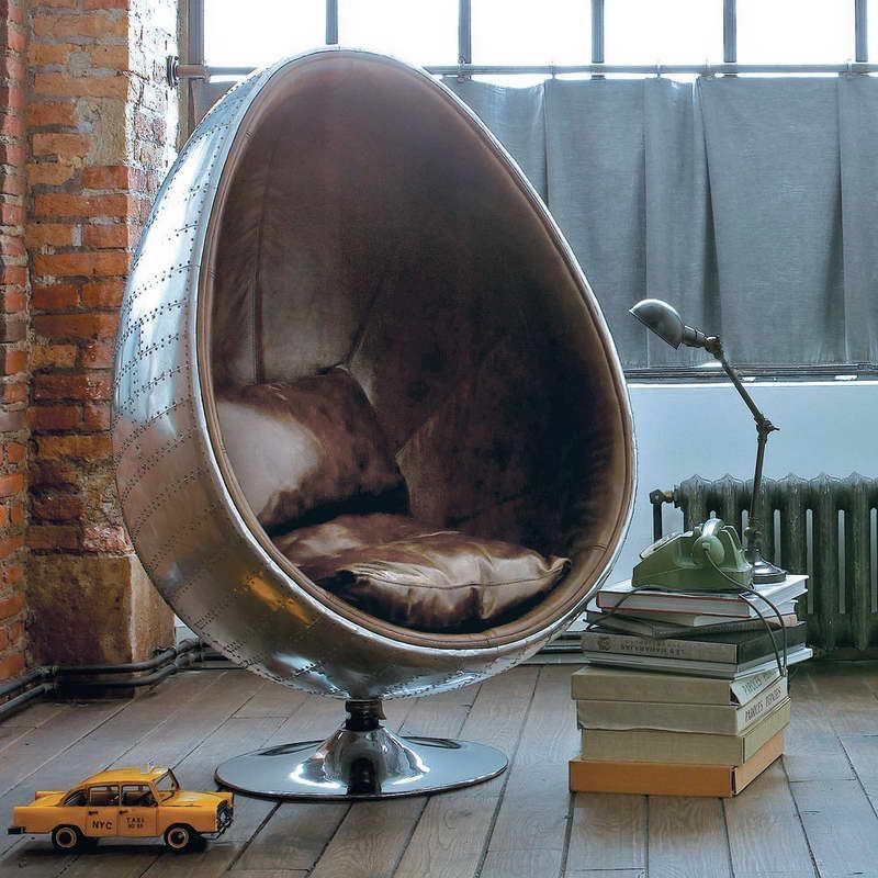 Fotoliu ou in stil industrial