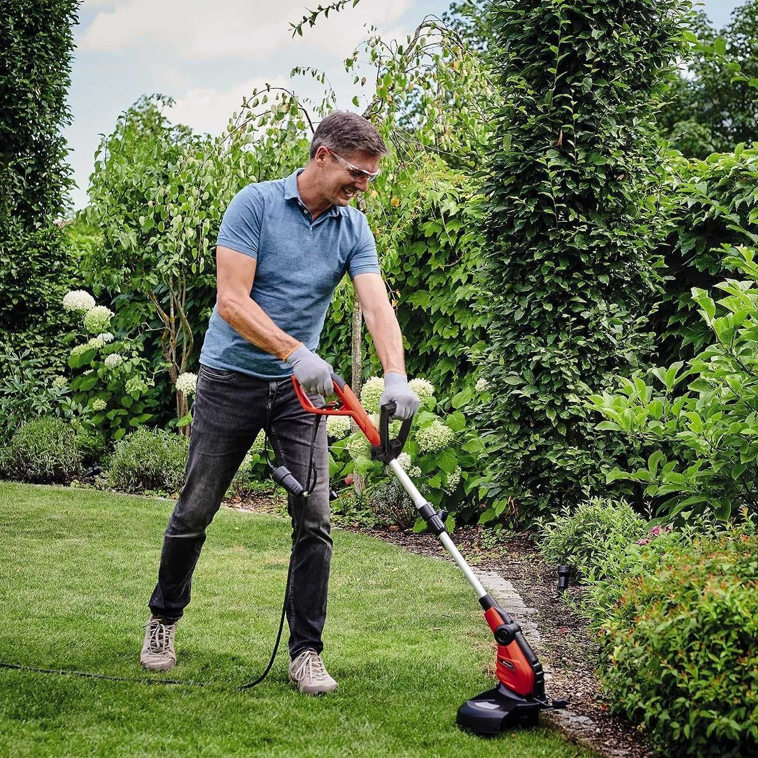 Einhell GC-ET 4530 Електрическа тример за трева, 450 W, + 3бр. макари