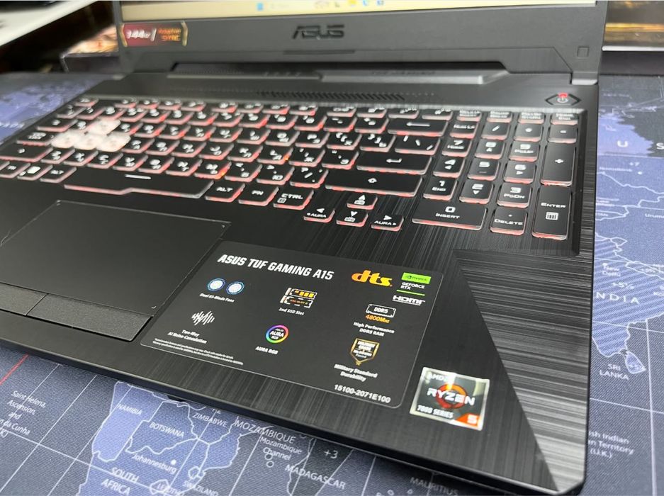 Игровой Asus TUF Gaming F15 - Ryzen 5-7535HS/RTX2050/16Gb/SSD512Gb