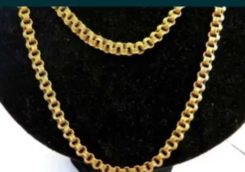 Colier argint placat 18k