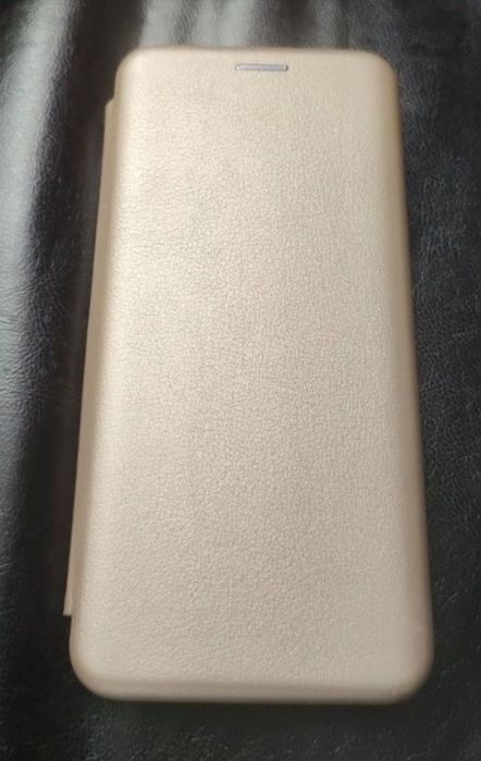 Samsung S8 PLUS Senzor amprenta Suport sim dual Husa flip Maple gold