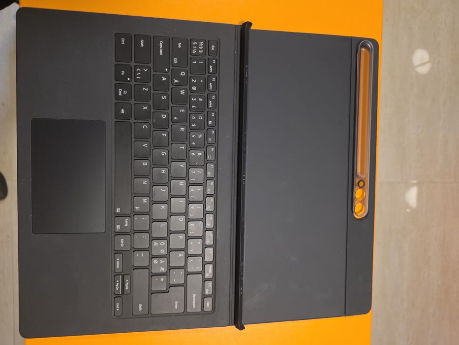 Husa Book Cover Keyboard pentru Samsung Tab S9 Ultra/S10 Ultra