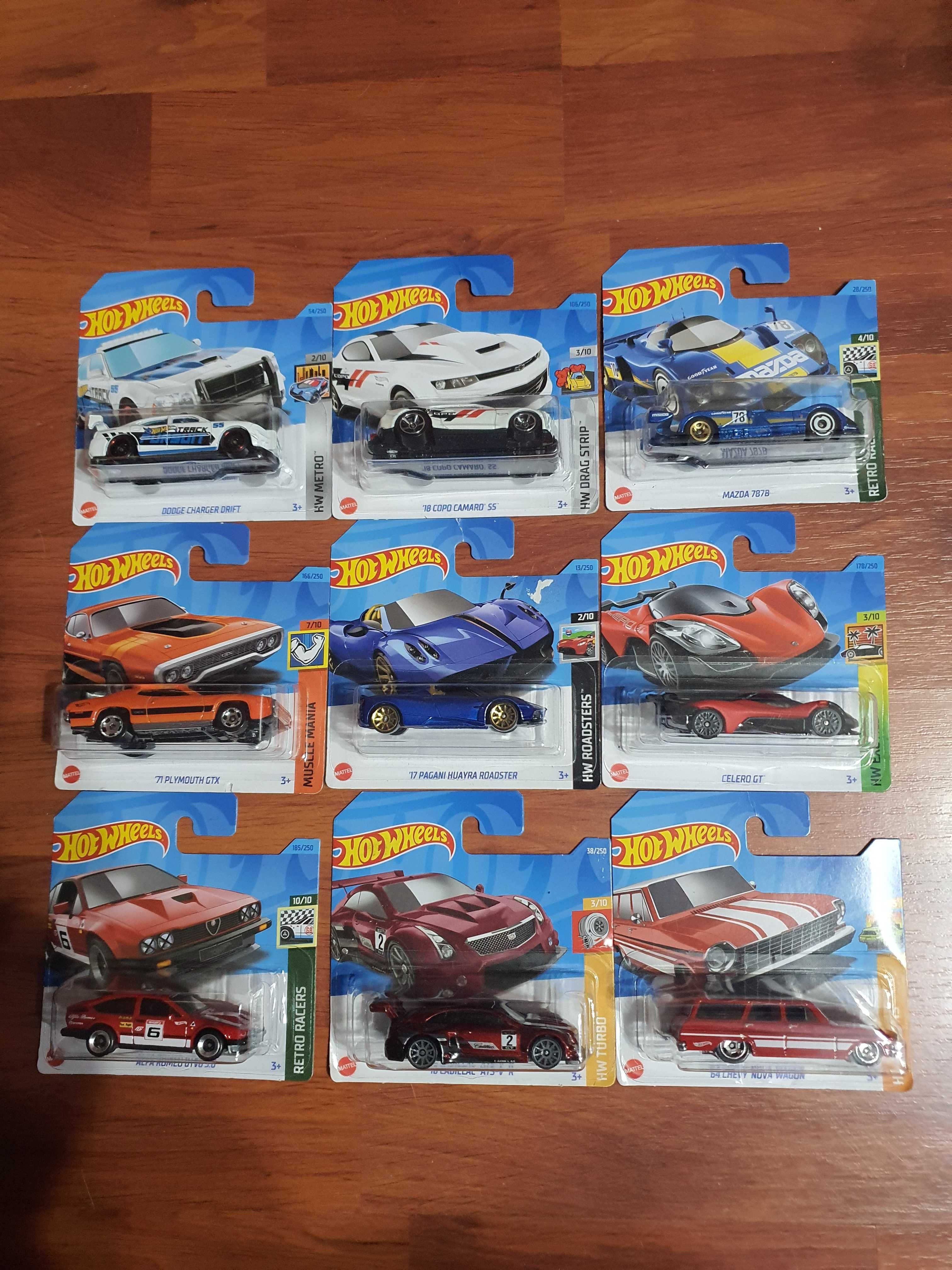 Hot Wheels Zamac и Matchbox дълги карти,Majorette