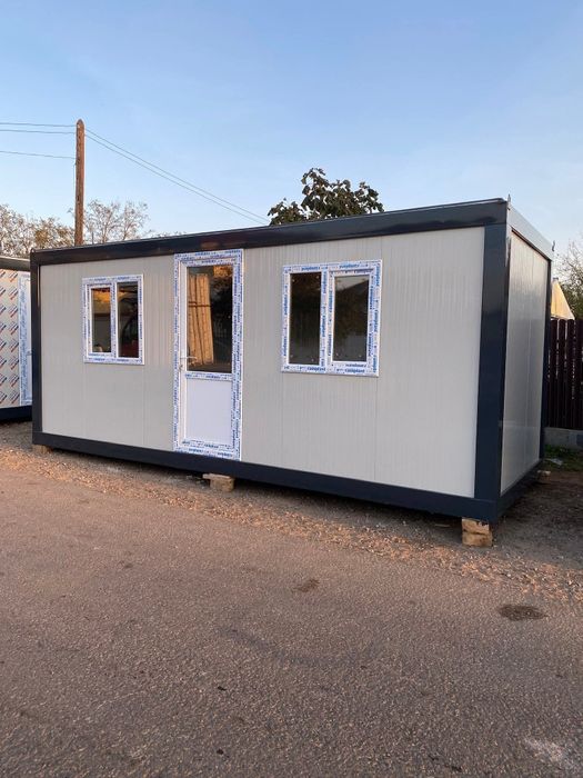 Container modular birou, vestiar, locuinta, magazin 6 x 3m
