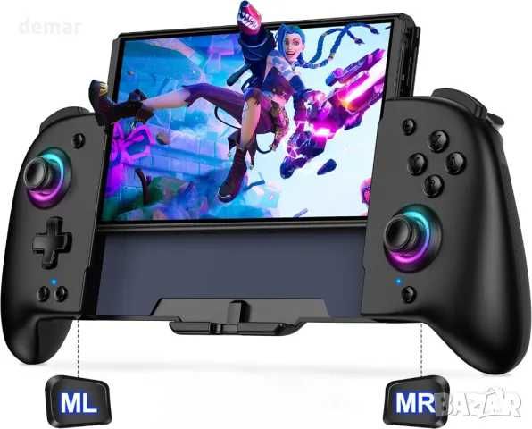 Подобрен програмируем безжичен контролер за Nintendo Switch/OLED