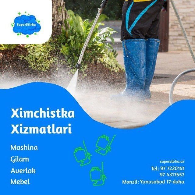 Mebel Himchistka Gilam yuvish