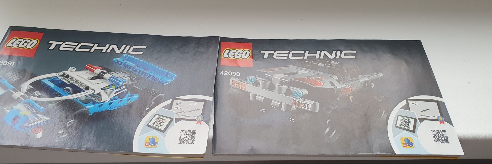 Lego tehnic camion de evadare și urmărirea politiei