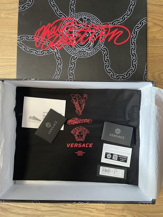 Adidasii Versace chain reaction baroque esition print