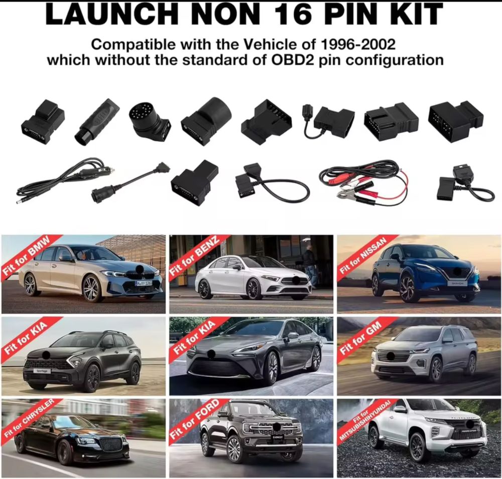 LAUNCH X431 16-пинов адаптер OBD