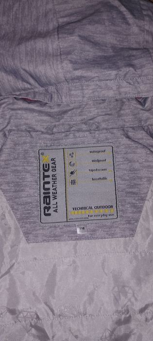 Geacă raintex mărimea 116