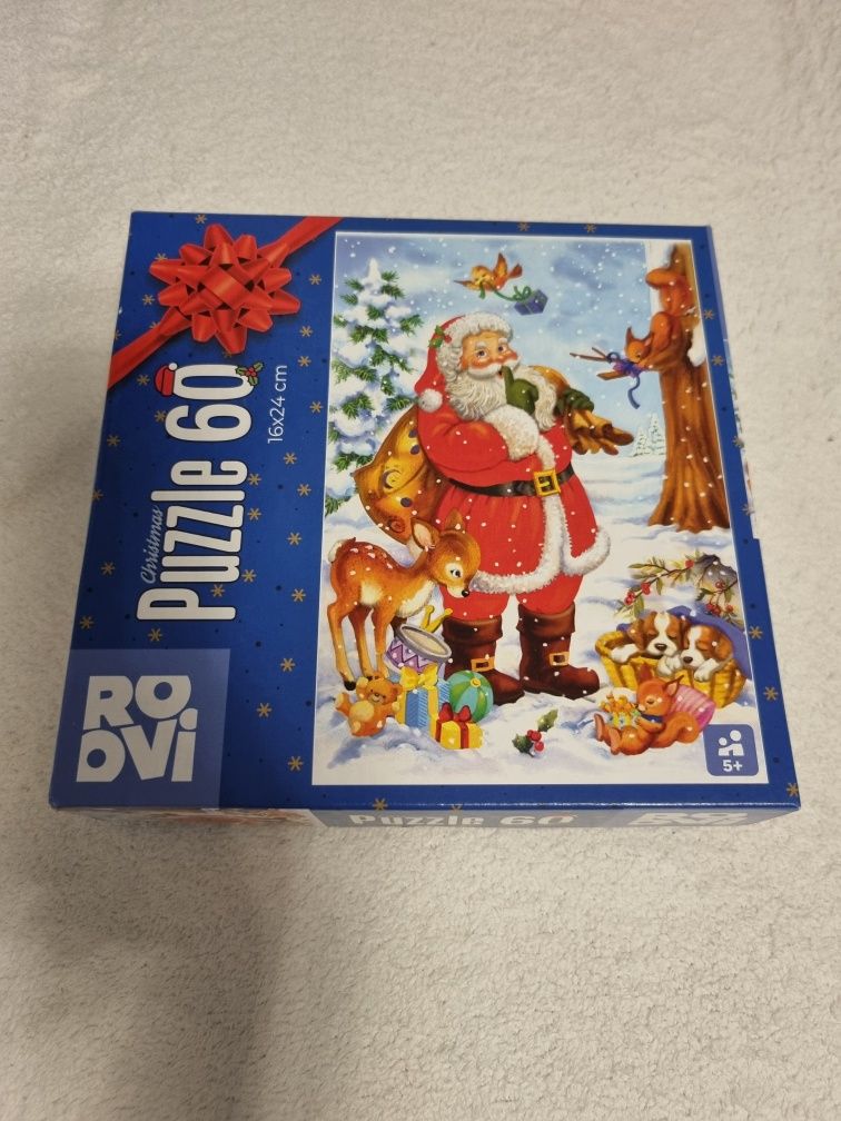 Puzzle Mos Crăciun 2 cutii
