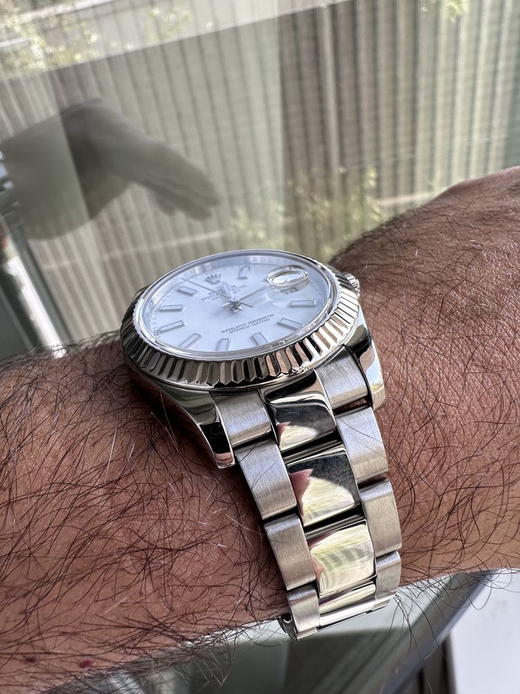 Rolex DateJust 2 41mm aur 18k/otel  - 2017 - impecabil