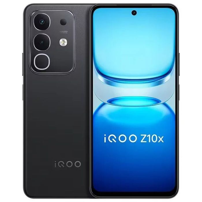 Новый iQOO Z10X 8/128gb, 6.72 120hz, 6500mah.