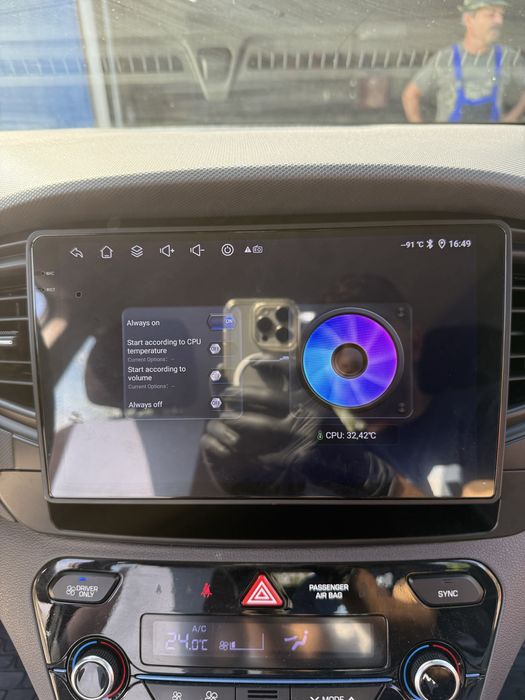 Navigatie Android Hyundai IONIQ Carplay Android Auto Camera Marsarier