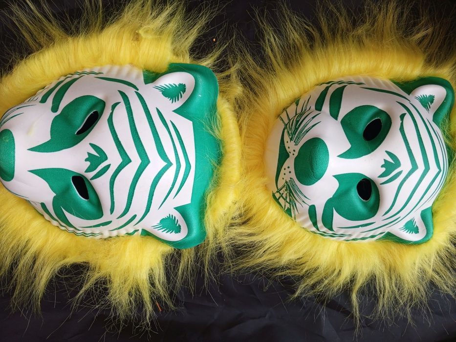 Маски животных , крик новогодние в наличии и на заказ