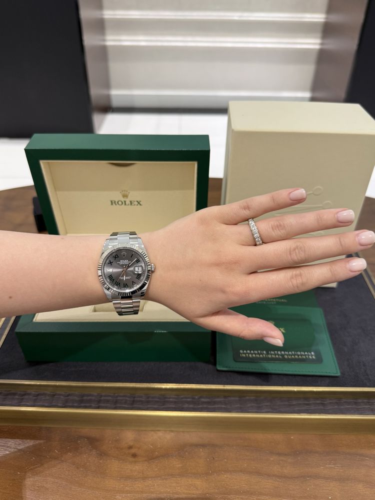 Rolex Datejust 41mm Steel and White Gold 126334 Wim