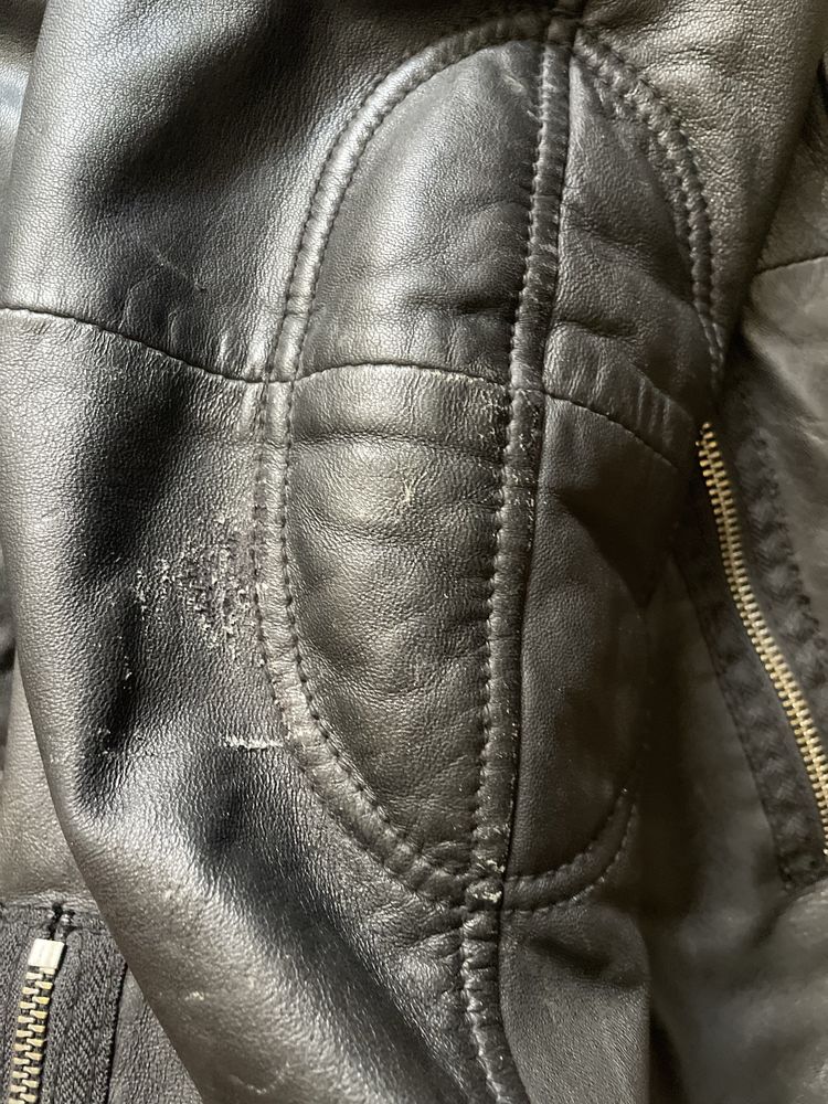 FREAKY NATION Leather JKT/мъжко яке (естествена) кожа М