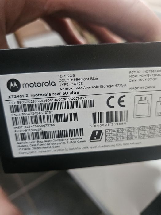 Motorola razr 50 ultra impecabil