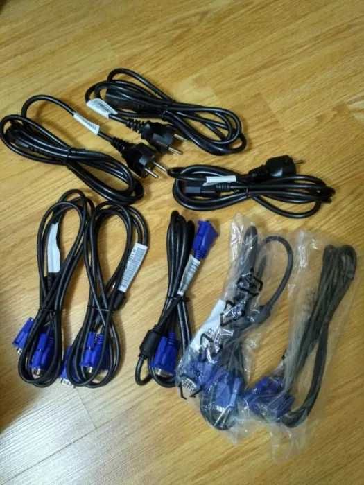 Кабели питания и VGA, USB для принтеров