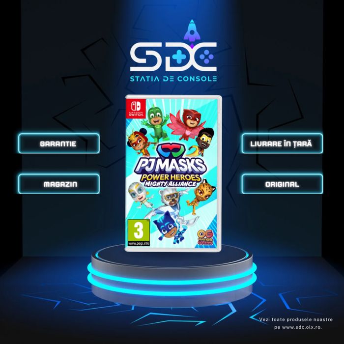 SIGILAT PJMasks Power Heroes Nintendo Switch  | NOU