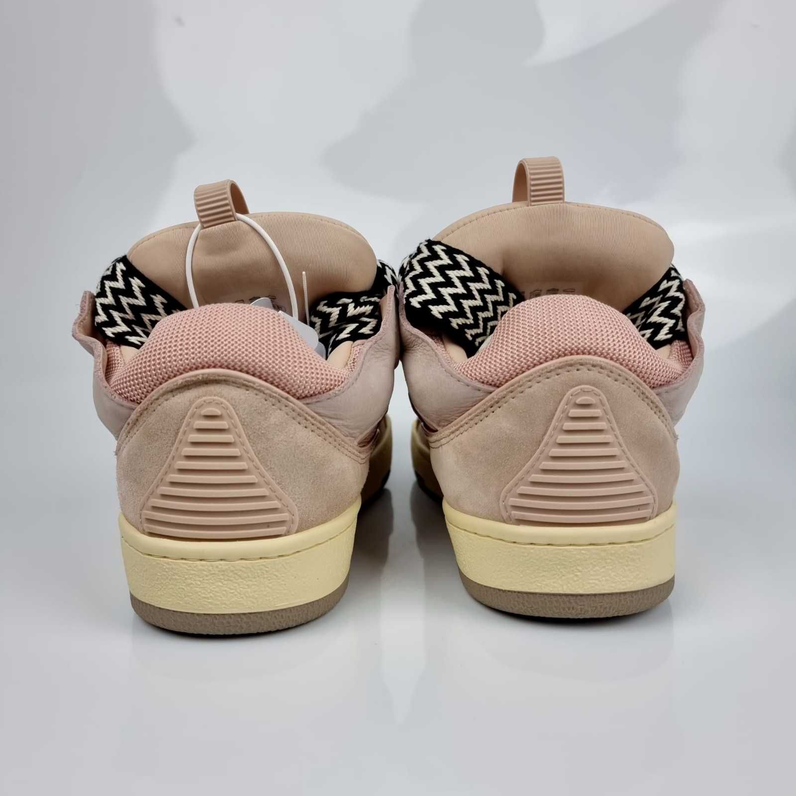 Adidasi Lanvin Curb Pink Leather