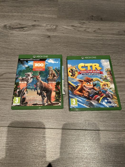 Joc Xbox Zoo Tycoon & CTR crash Team racing